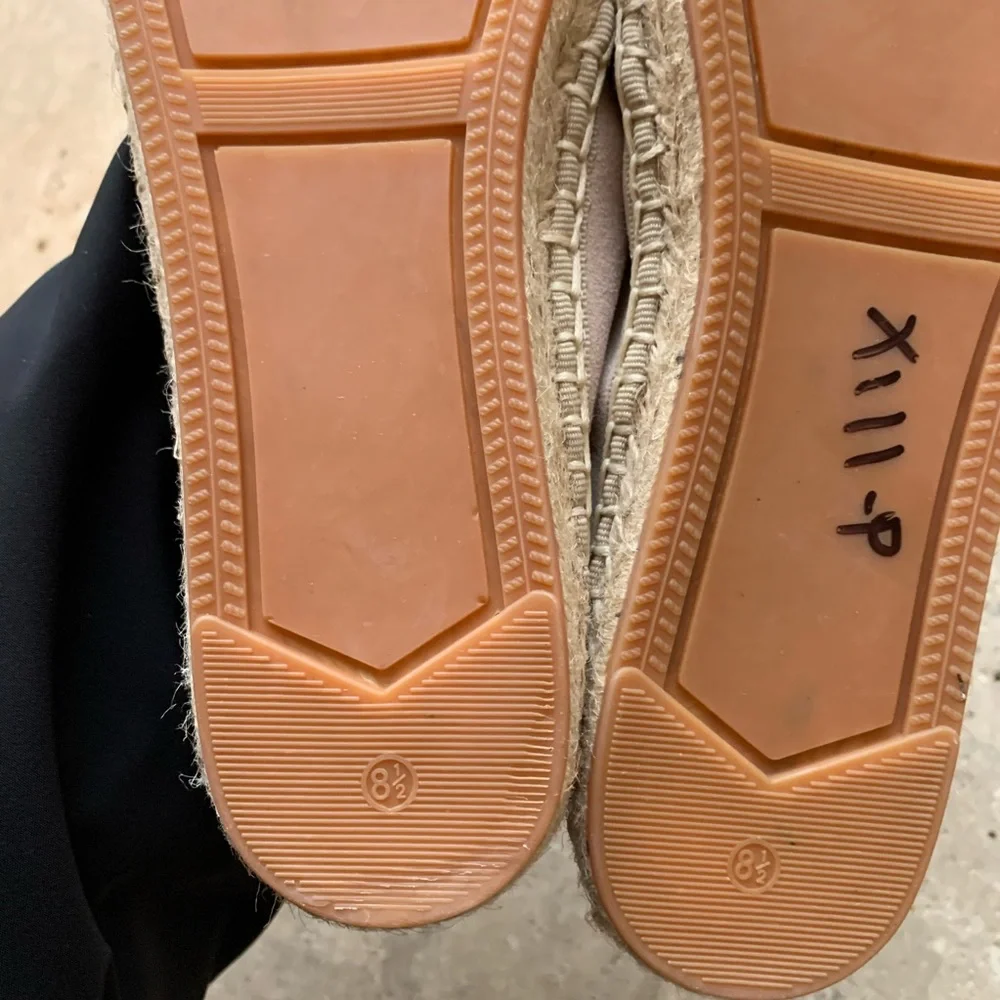 Rebecca Minkoff Suede Rockstud Espadrille Flat 8.5